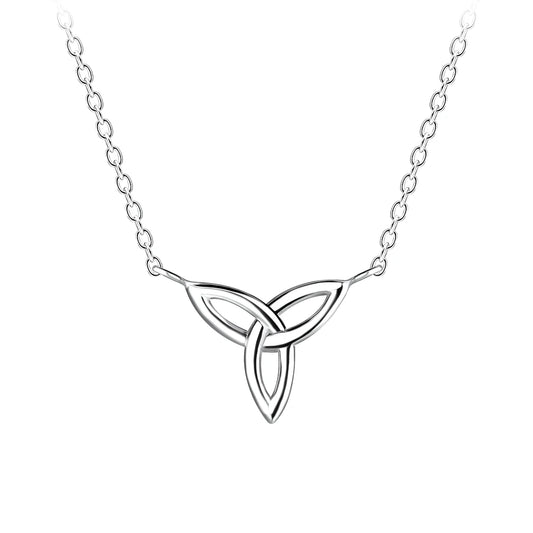 Sterling Silver Celtic Knot Necklace - The Niamh