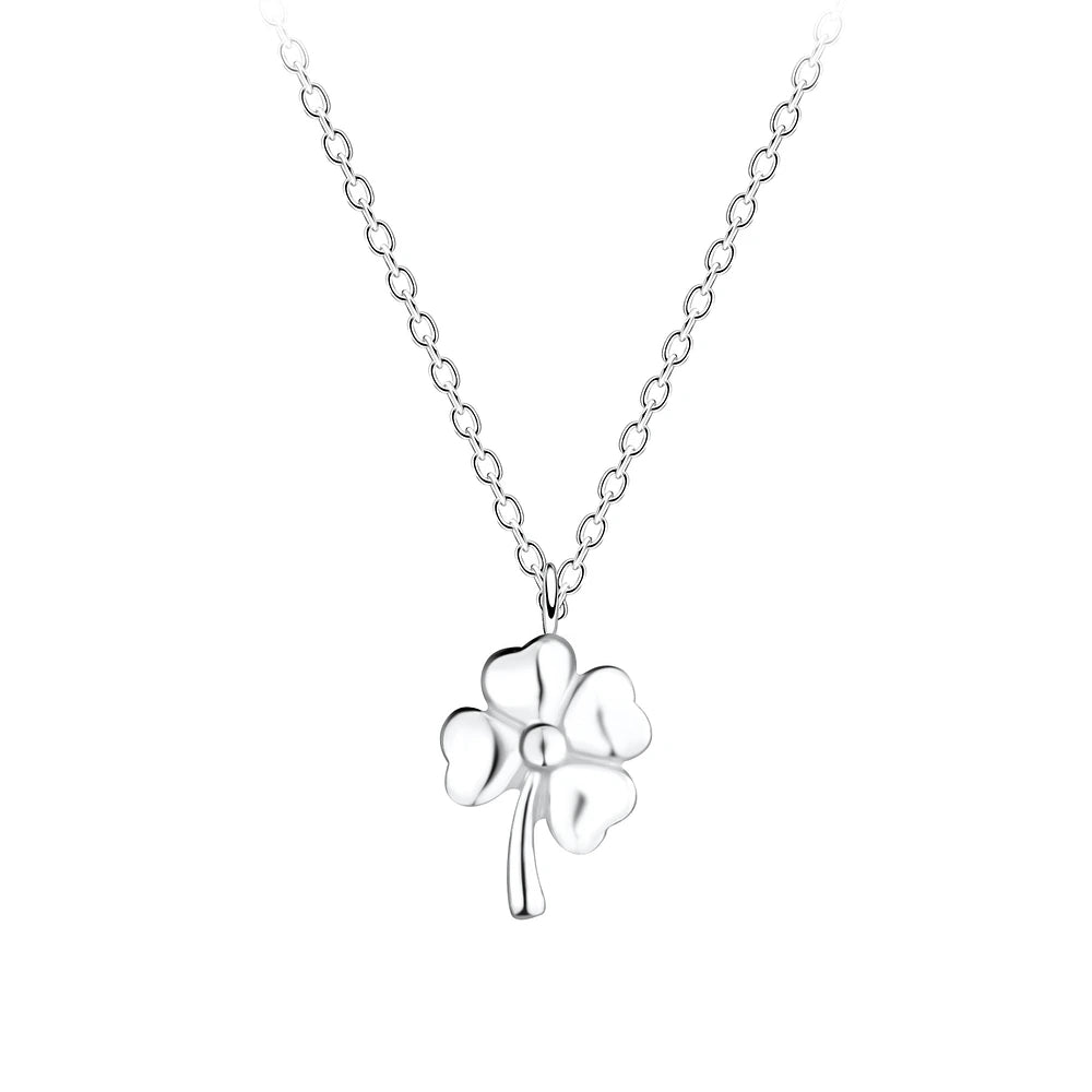 Sterling Silver Clover Necklace - The Felicity