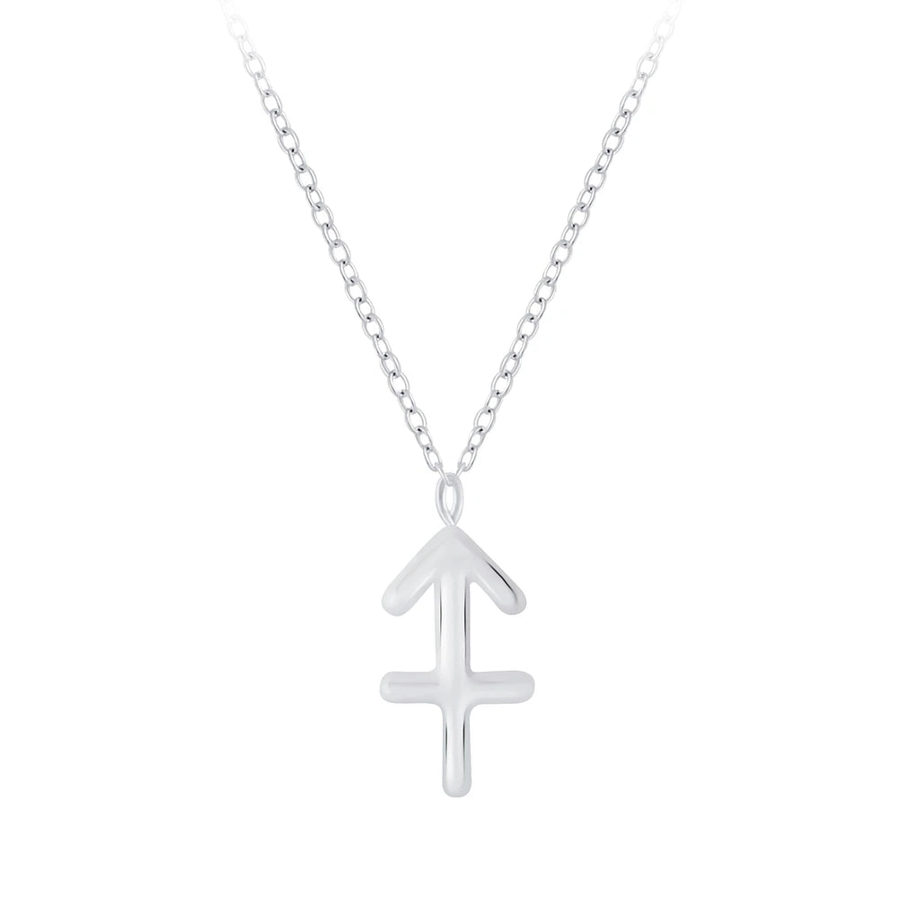 Sterling Silver Sagittarius Zodiac Sign Necklace - The Sagittarius