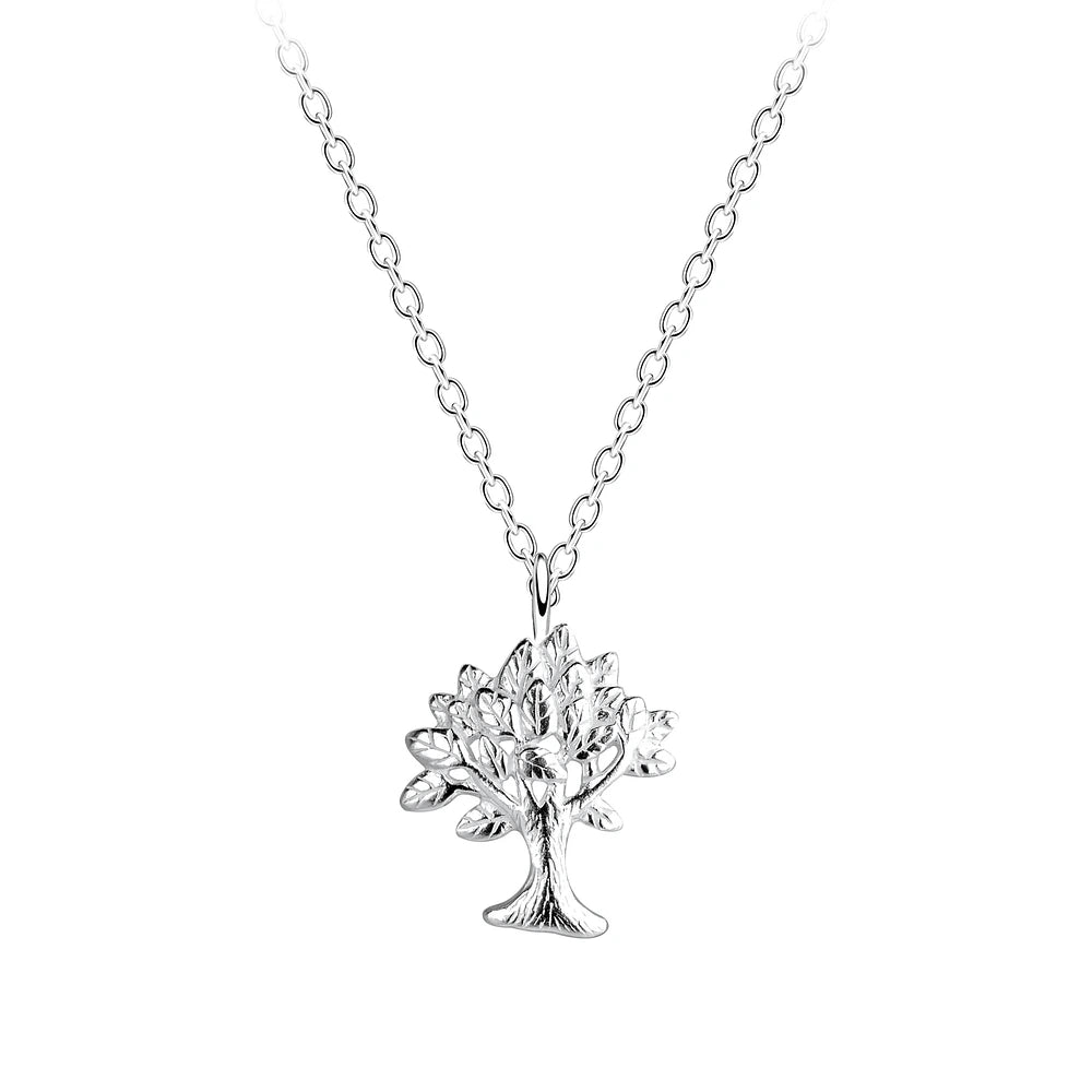 Sterling Silver Tree of Life Necklace - The Candice