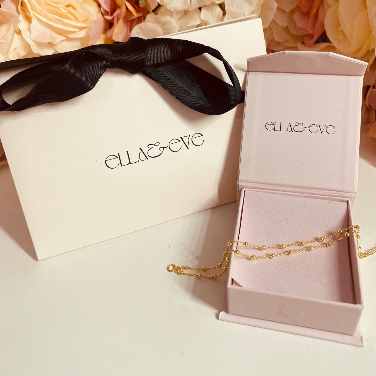 Gold Plated Sterling Silver Satellite Bracelet - The Eilidh