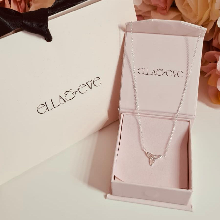 Sterling Silver Celtic Knot Necklace - The Niamh