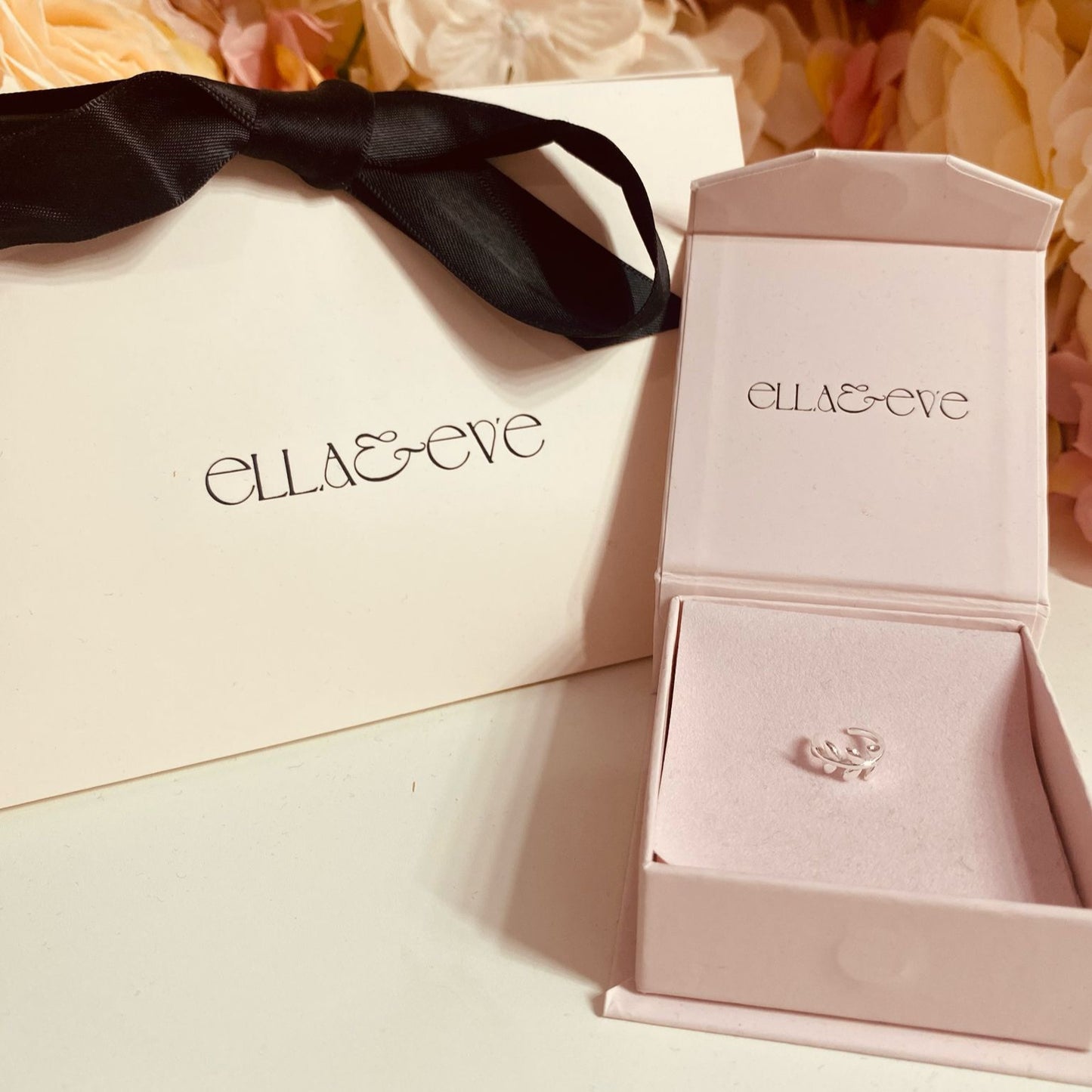 Sterling Silver Olive Leaf Cuff Earring - The Olive