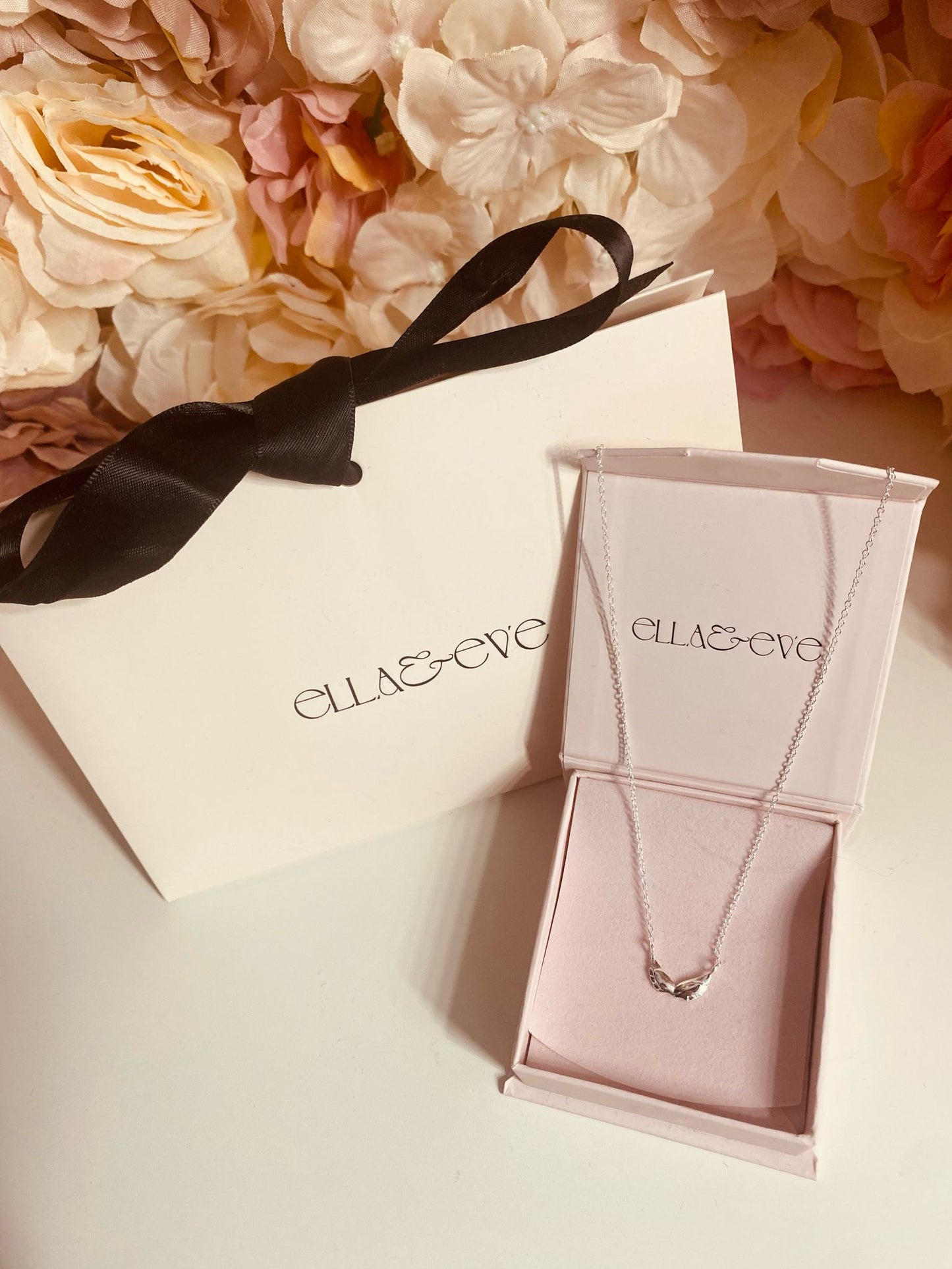 Sterling Silver Wing Necklace - The Francesca