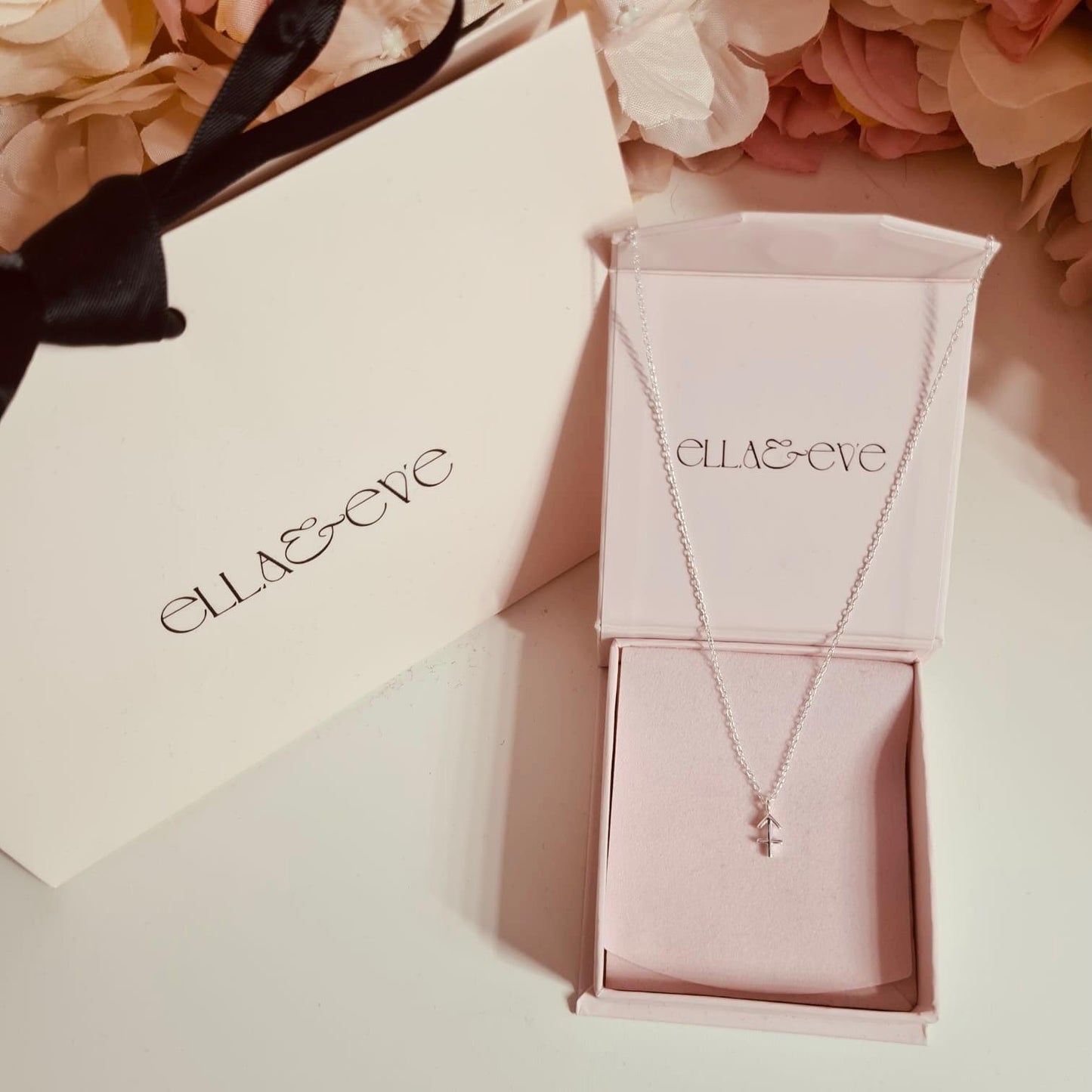 Sterling Silver Sagittarius Zodiac Sign Necklace - The Sagittarius