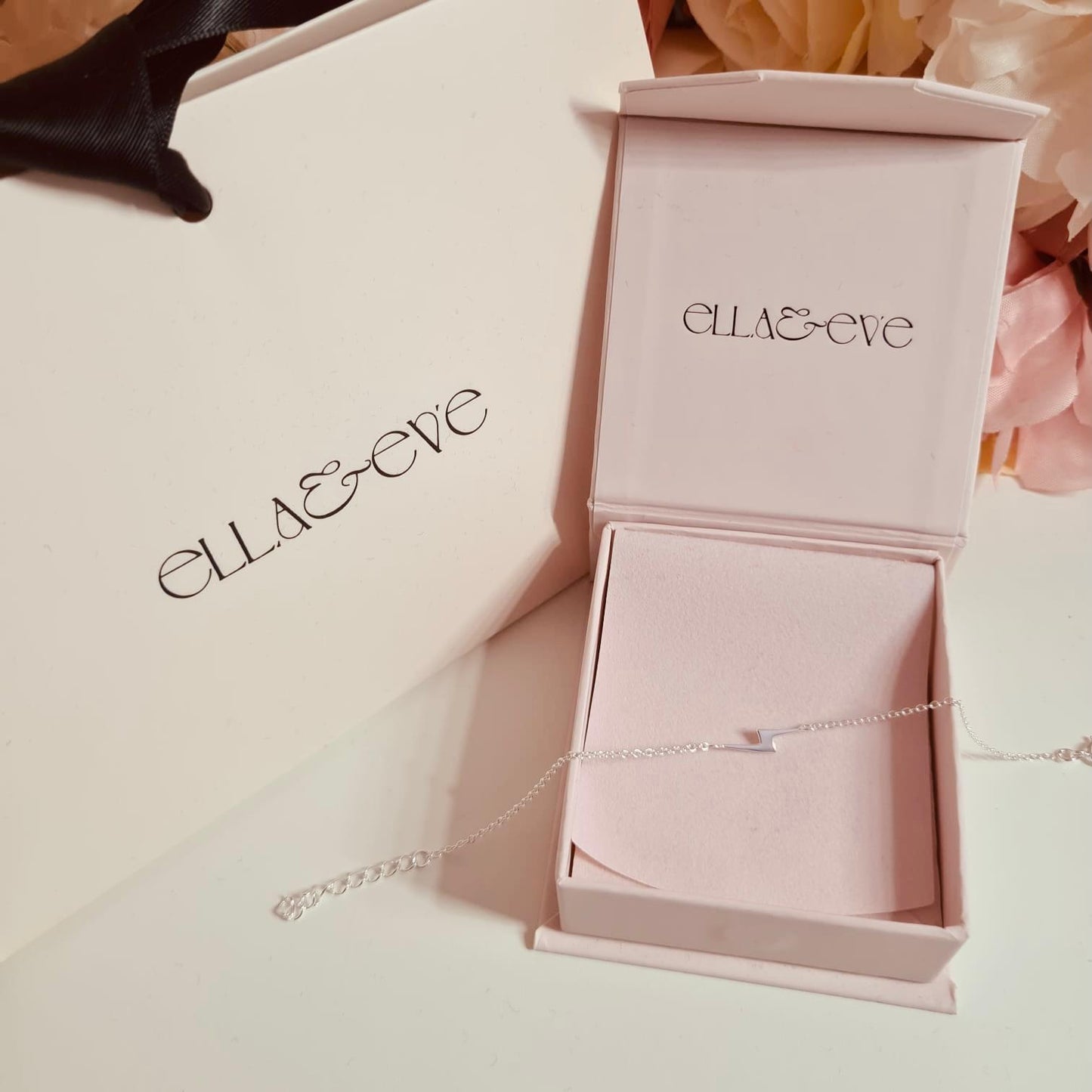 Sterling Silver Lightning Bolt Bracelet - The Valentina