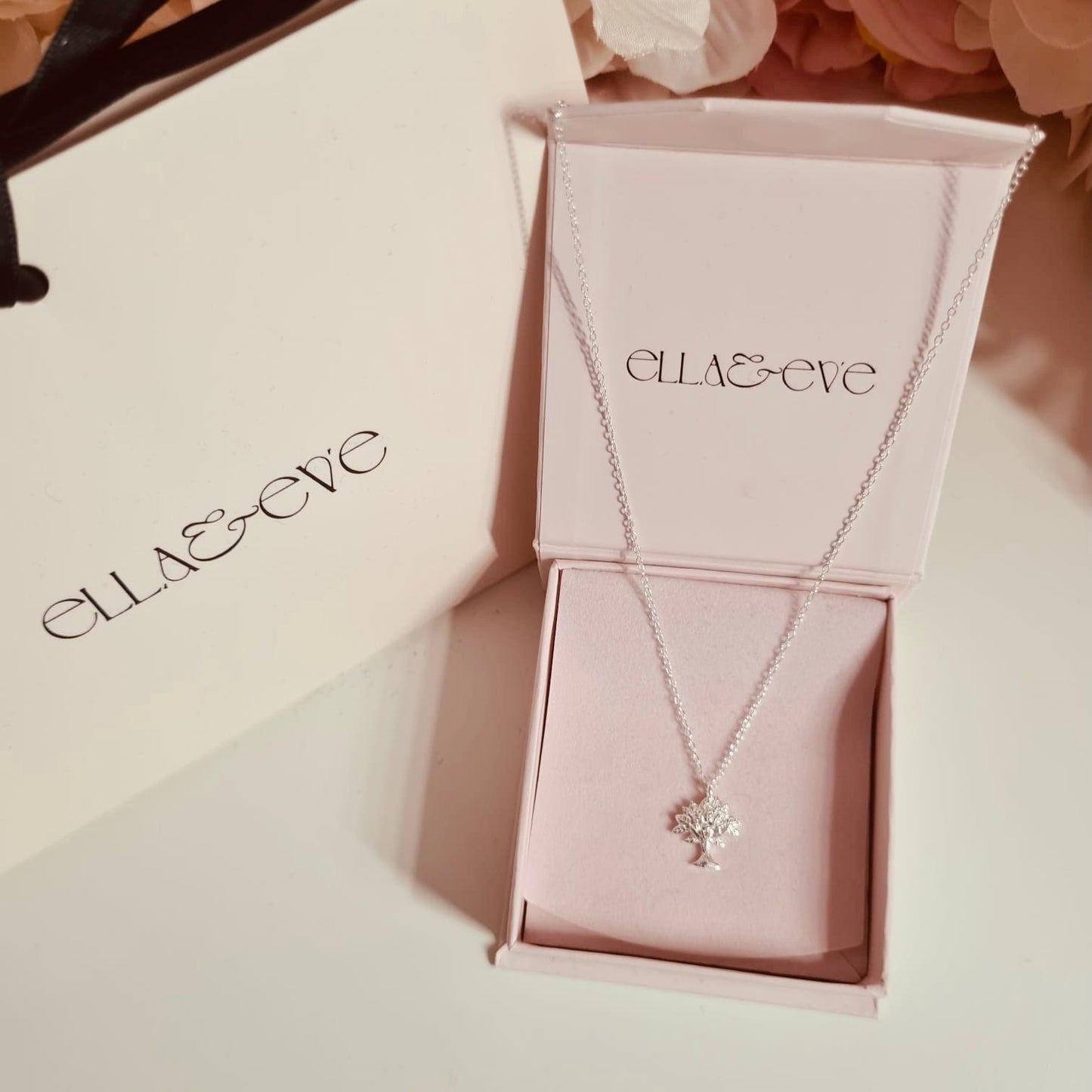 Sterling Silver Tree of Life Necklace - The Candice