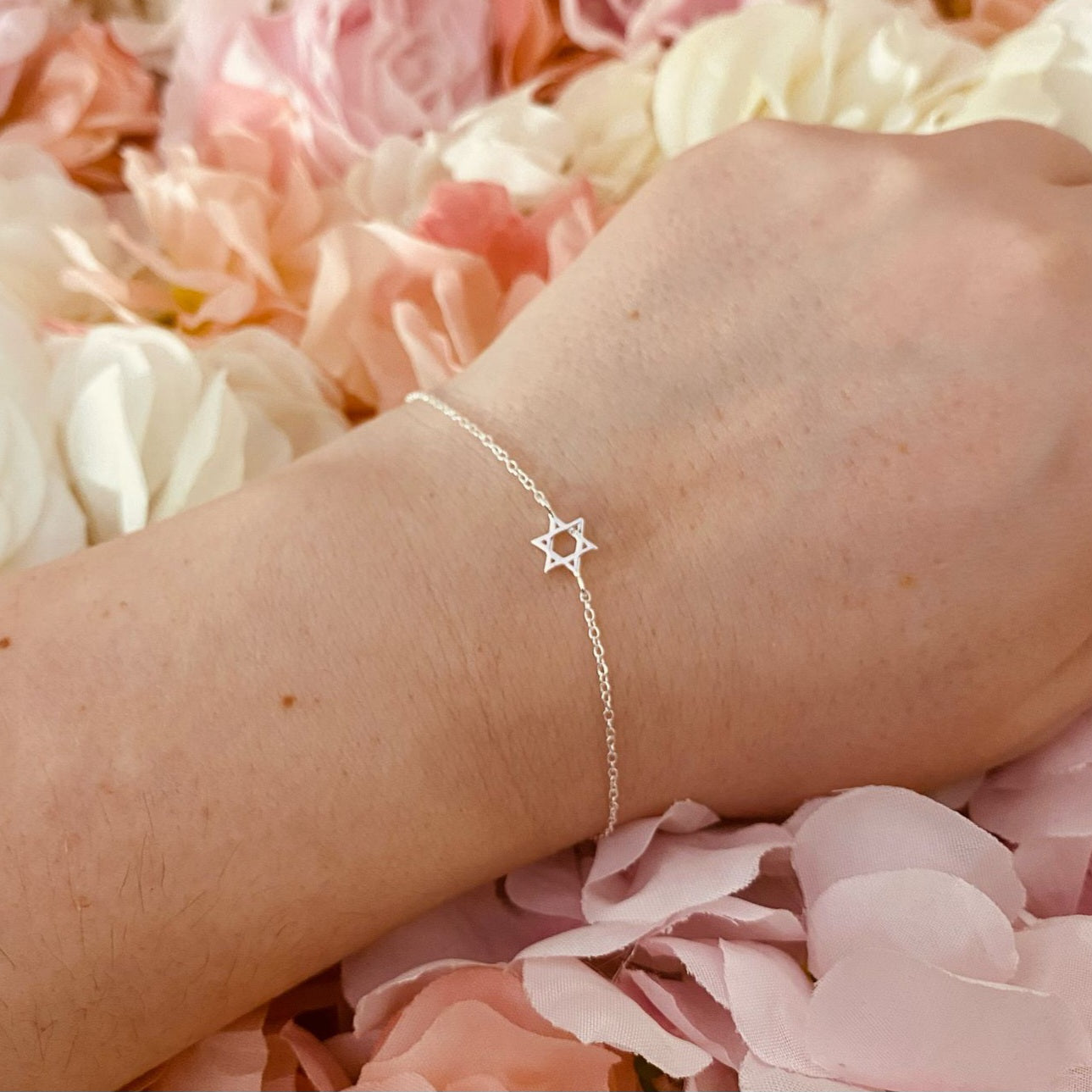 Sterling Silver Star Bracelet - The Zaahira